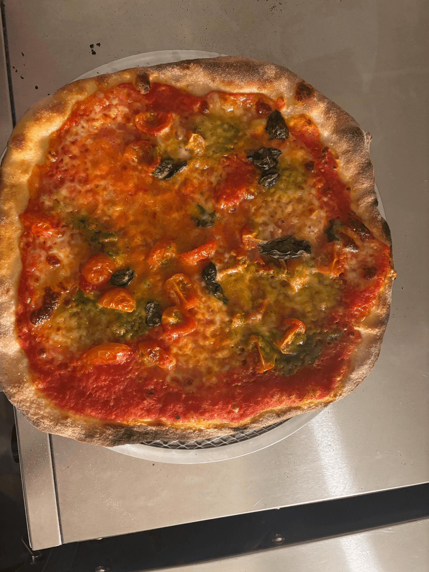 Verse ingrediënten Rolling Pizza