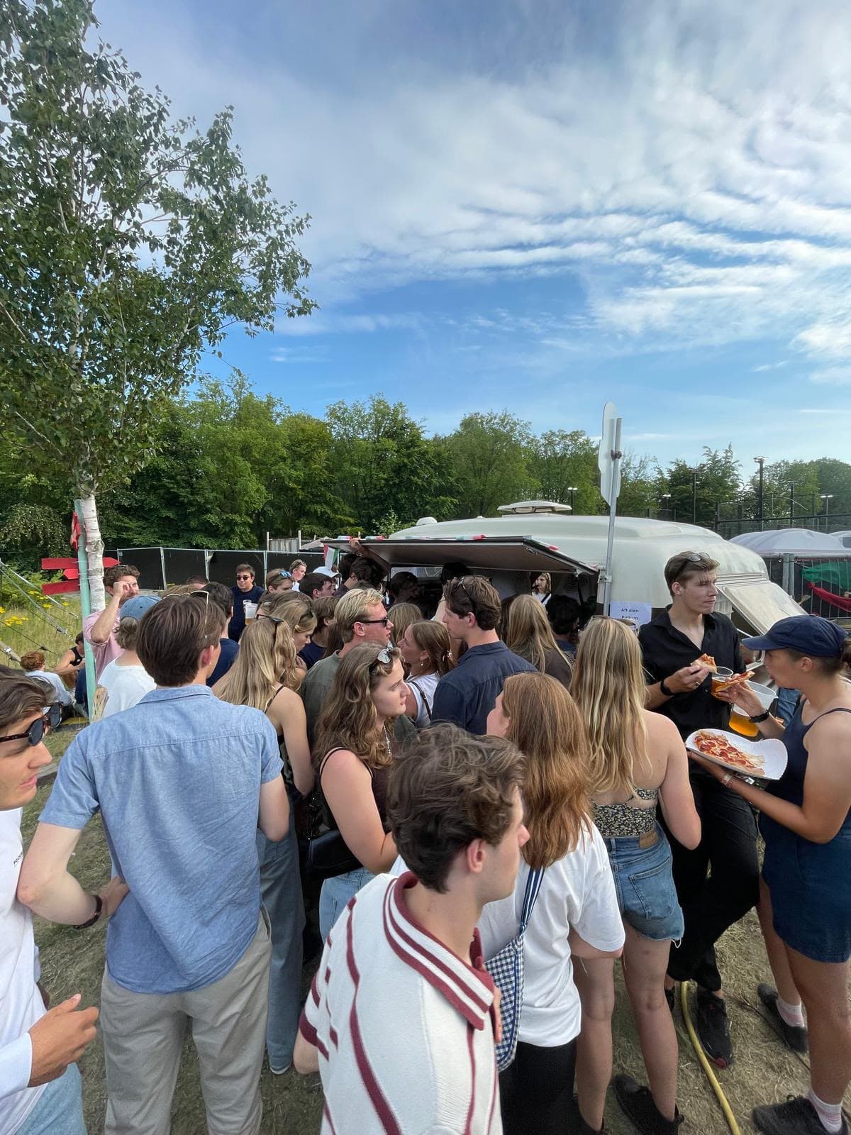 Rolling Pizza pizza foodtruck voor Festival & Outdoor