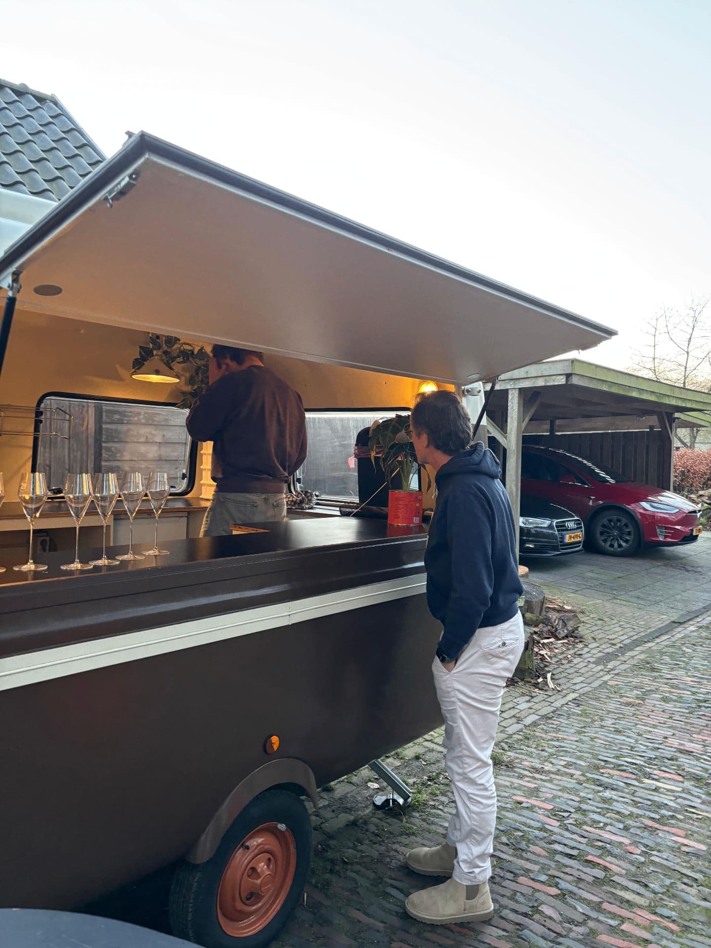 Rolling Pizza pizza foodtruck Bruiloft